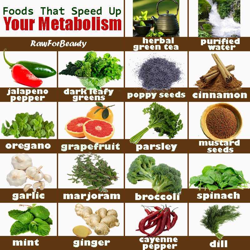 10 foods that speed up your metabolism