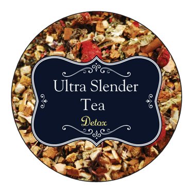 new label ultra slender tea